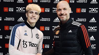 رسميًا.. مانشستر يونايتد يمدد عقد جارناتشو حتى 2028