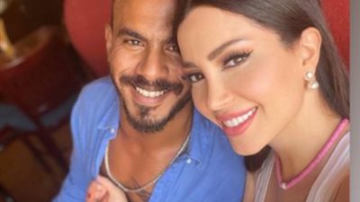 زوج نسرين طافش يوجه لها رسالة في أول ظهور بعد عودتهما: أنا محظوظ بامتلاكها وسأحميها للأبد