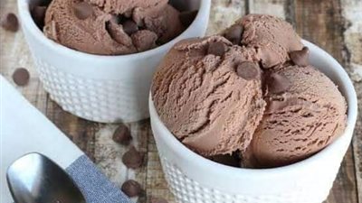 طريقة عمل ايس كريم سهل المقادير