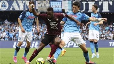 نتيجة مباراة نابولي وساليرنيتانا في الدوري الإيطالي.. تأجيل الاحتفالات بالدوري