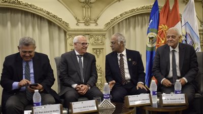 محافظ بورسعيد يشارك في المؤتمر الدولي الأول للحلول الهندسية نحو التنمية المستدامة | صور 