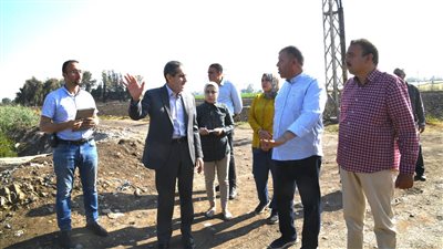 محافظ الغربية يتفقد محور النعناعية بكفر الزيات| صور