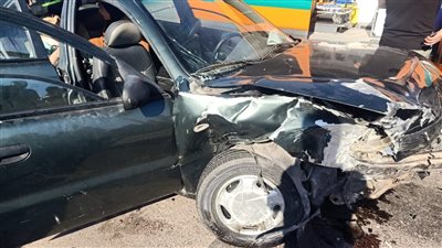 مصرع وإصابة 5 أشخاص في حادث تصادم بالطريق الزراعي بالبحيرة