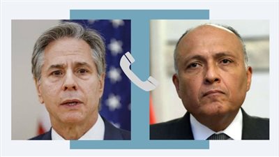 وزير الخارجية يناقش مع نظيره الأمريكي تطورات الوضع فى السودان وبحث سبل التهدئة