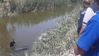 نجاة 4 أشخاص من الموت إثر انقلاب سيارة ملاكي بترعة في قنا