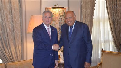 وزير الخارجية يستقبل كيفين مكارثي رئيس مجلس النواب الأمريكي 