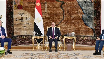 السيسي يستقبل وفدًا رفيع المستوى من النواب الأمريكي برئاسة مكارثي