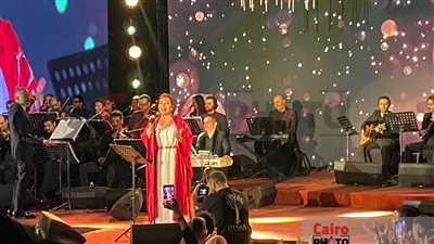 أصالة تُهدي أبناءها أغنية فرحة خلال حفلها بـ عين الصيرة