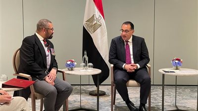 الوضع بالسودان والتنمية في مصر.. تفاصيل لقاء رئيس الوزراء ووزير الخارجية البريطاني