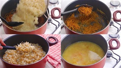 طريقة عمل الأرز المصري مع الشعيرية.. 3 وصفات والأخيرة للشيف منال العالم