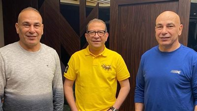 حسام حسن يشكر المحامي أشرف عبد العزيز بعد حصوله على حكم من اتحاد الكرة ضد المصري