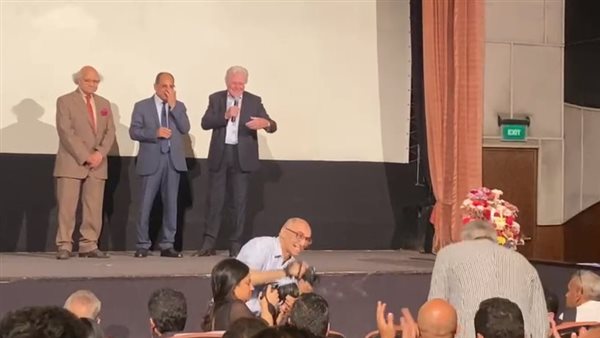 حسين فهمي في مهرجان