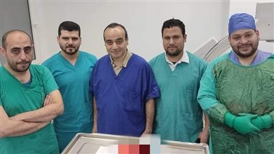 استئصال ورم يزن 7كجم من رحم سيدة مسنة بالمنوفية