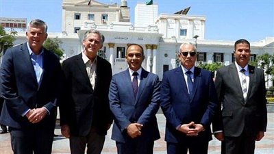 نائب محافظ المنيا يستقبل وفدا رفيع المستوى من مجلس النواب الأمريكي