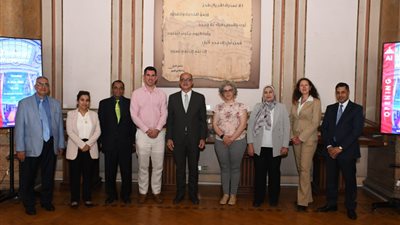 جامعتا عين شمس ولايبتسيج الألمانية تبحثان أطر التعاون بينهما