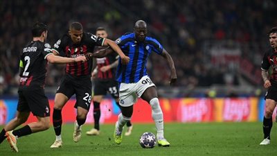 نتيجة مباراة إنتر ميلان وميلان في نصف نهائي دوري أبطال أوروبا