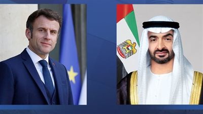 الرئيس الإماراتي ونظيره الفرنسي يبحثان مسارات الشراكة الاستراتيجية بين البلدين