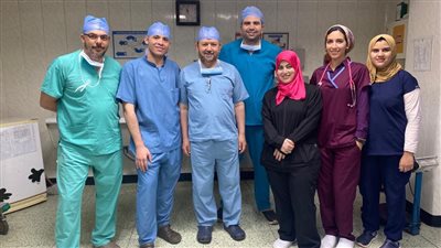 فريق طبي بمستشفى بنها للأطفال التخصصى ينقذ حياة طفل من فتق مفاجئ مختنق بالحجاب الحاجز