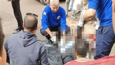 كان راكب عجلة.. أتوبيس يدهس مسنا نهاية كوبري ميدان لبنان