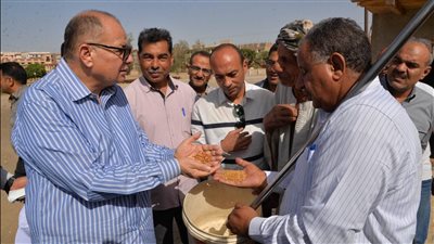 محافظ أسيوط: توريد 34 ألف طن قمح لـ 28 شونة وصومعة.. وصرف 10 كيلو نخالة لكل إردب مورد