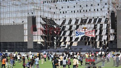 بدء توافد الجمهور على حفل ريد بل ساوند كلاش لـ عفروتو وشارموفرز | صور