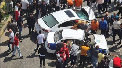 بينهم سيدات وأطفال.. 6 مصابين في تصادم سيارتين ببورسعيد | أسماء