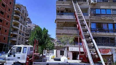 وقع من على ونش.. إصابة عامل بنزيف وكسر بالجمجمة في المنوفية