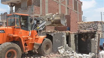 محافظ القليوبية: إزالة 4 حالات متعارضة مع الطريق الحر بنها - المنصورة