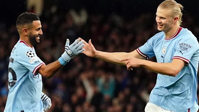 محرز وهالاند يقودان تشكيل مانشستر سيتي أمام إيفرتون بالدوري الإنجليزي