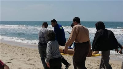 الحالة الثانية خلال يومين.. مصرع شاب غرقا في شاطئ العريش