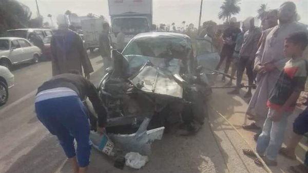 جانب من الحادث 