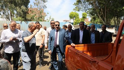 محافظ المنوفية يتفقد شركة صيانة المعدات.. ويوجه بعقد شراكات مع محافظات الجوار