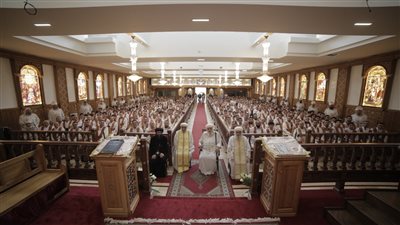 البابا تواضروس الثاني يصلي أول قداس في مطرانية ميلانو الجديدة