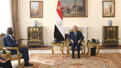 في رسالة خطية لـ السيسي.. رئيس موريتانيا: حريصون على الاستفادة من التجربة التنموية المصرية