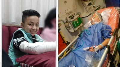 من كسر بالذراع لـ غيبوبة تامة | طفل يتعرض لـ إهمال طبي وينتظر مصيره.. الوفاة أو الشلل