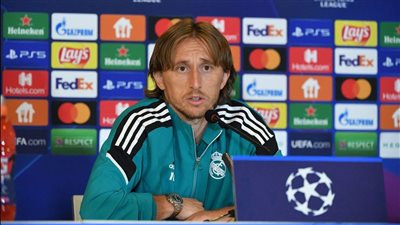  مودريتش: لدينا رغبة كبيرة لمواجهة مانشستر سيتي.. نحن متحمسون جدًا