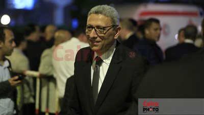 وكيل مجلس النواب وخالد أبو بكر يقدمان واجب العزاء في شقيق محمد أبو العينين | صور