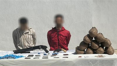 ضبط 11 قضية إتجار في المخدرات خلال حملة أمنية بدمياط