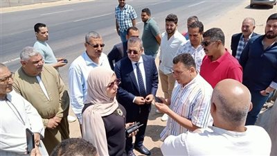 بدء إجراءات إنشاء نزلة جديدة على الطريق الإقليمي في مركز الباجور بالمنوفية