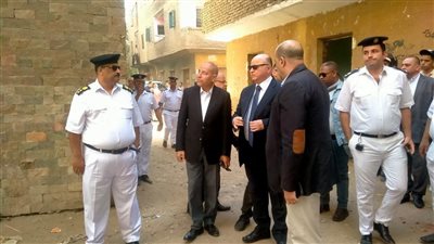 محافظ القاهرة يتفقد أعمال إزالة عقارات دائري الأوقاف بالمطرية