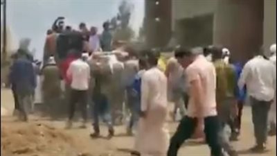 قبل زفافها بأيام.. تشييع جثمان عروس ووالدها ضحيتي حادث تصادم بالشرقية| بث مباشر