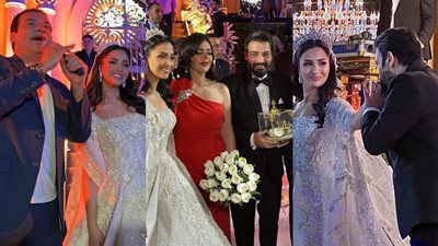  أبرز لقطات حفل زفاف ابنة حميد الشاعري.. غناء عمرو دياب وحضور نجوم التسعينيات | صور