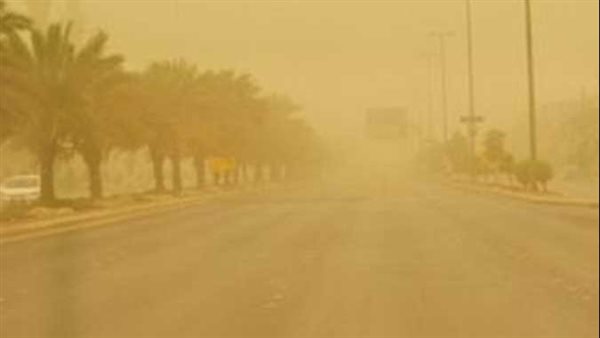 رياح محملة بالأتربة