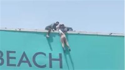 إنقاذ شخص حاول الانتحار من أعلى محور 26 يوليو بالمهندسين | صور