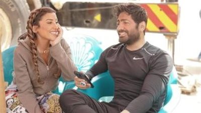 دينا الشربيني: تامر حسني مبينامش بسبب فيلم تاج.. وأدركت قد إيه إنسان نضيف