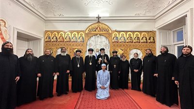 البابا تواضروس الثاني يزور دير الأنبا أنطونيوس بڤيينا | صور