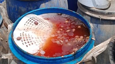 غلق مصنع وإعدام 20 طن مخللات غير صالحة للاستهلاك الآدمي بالشرقية