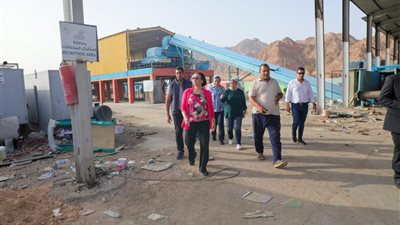 بطاقة 140 طن يوميًا.. وزيرة البيئة تتفقد مصنع تدوير المخلفات بمنطقة الخناصير بمدينة شرم الشيخ