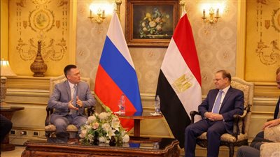 النائب العام يستقبل نظيره الروسي |صور