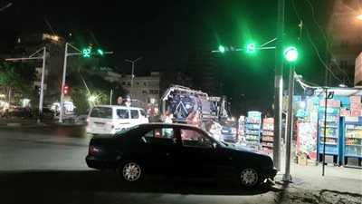 محافظة القاهرة: تركيب وتشغيل إشارة عبور للمشاة بشارع جسر السويس